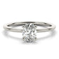 Solitaire Oval Lab Grown Diamond