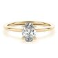 Solitaire Oval Lab Grown Diamond