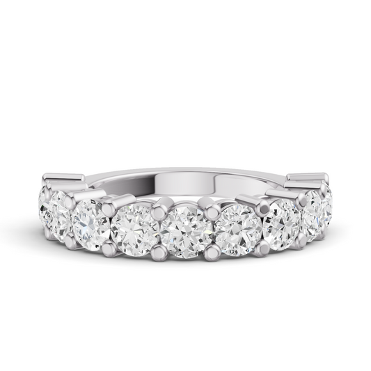 LG RD Nine Stone Rings - Share Prong Settings