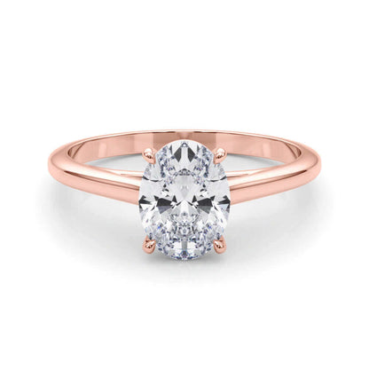 Oval Lab Grown Diamond Engagement Ring