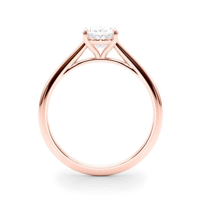 Oval Lab Grown Diamond Engagement Ring