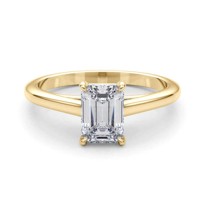 3 Carat Emerald Cut Diamond Engagement Ring