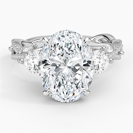 Luxe Secret Garden Three Stone Diamond Ring (1 ct. tw.)