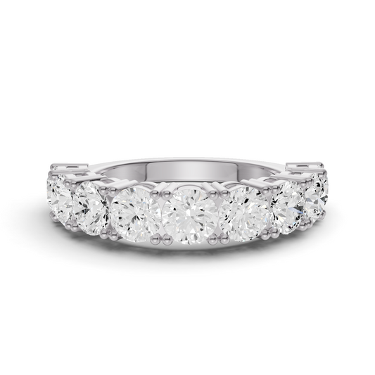 LG RD Nine Stone Rings - Flat Shank Settings