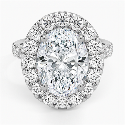 Adele Halo Diamond Ring