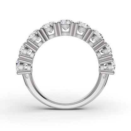 LG RD Nine Stone Ring With Basket Setting