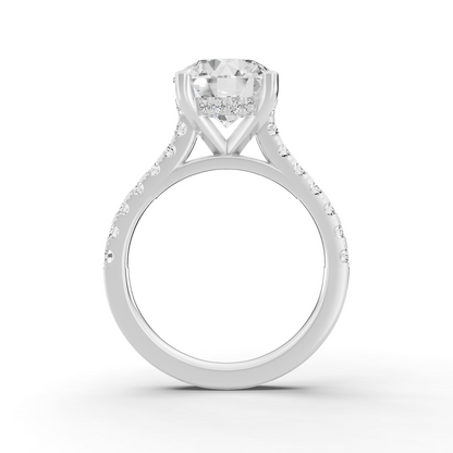 Bridal Cathedral Hidden Halo Dia on Shank PG45