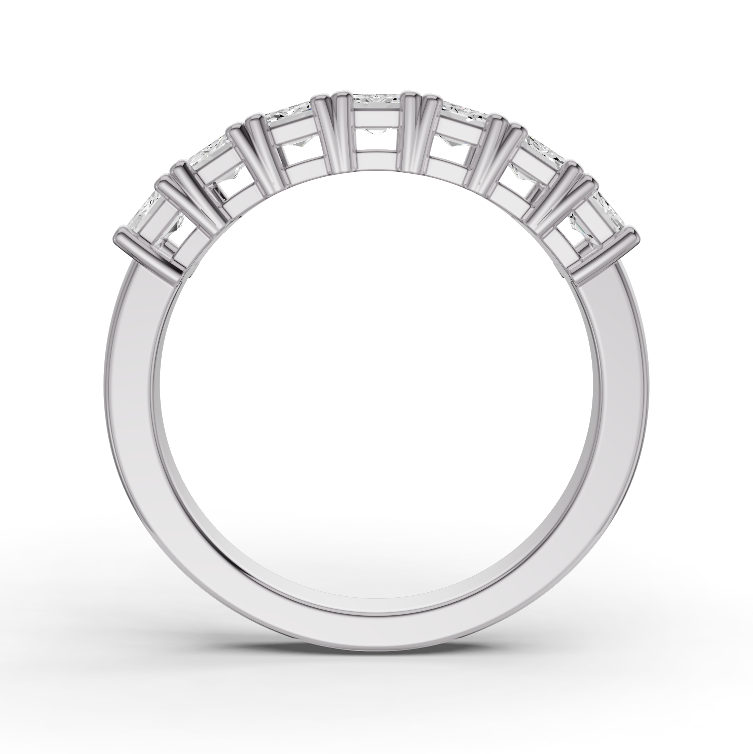 LG EM - Seven Stone Basket Setting Ring