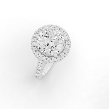 Bridal Halo Set PG44 - Center Round Cut