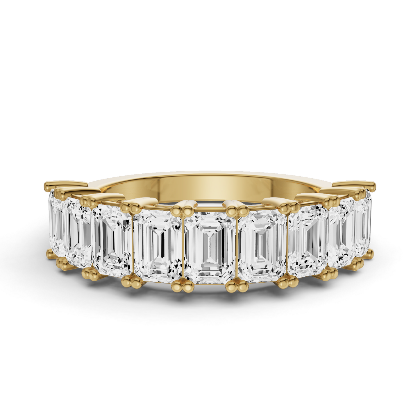 LG EM - Nine Stone Basket Setting Ring