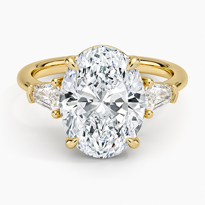 Shield Cut Three Stone Diamond Ring (1/4 ct. tw.)