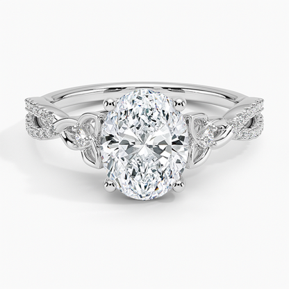 Luxe Celtic Love Knot Diamond Ring