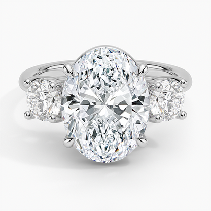 Luxe Selene Three Stone Diamond Ring (2/3 ct. tw.)