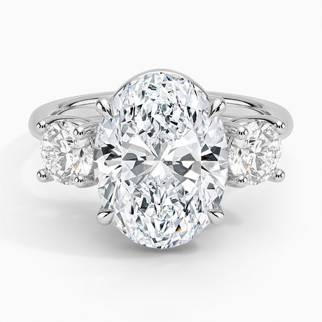 Luxe Selene Three Stone Diamond Ring (2/3 ct. tw.)