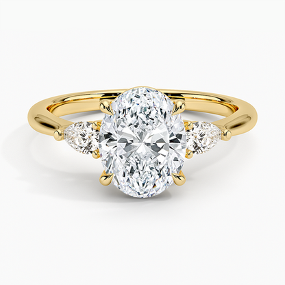 Petite Opera Three Stone Diamond Ring (1/4 ct. tw.)
