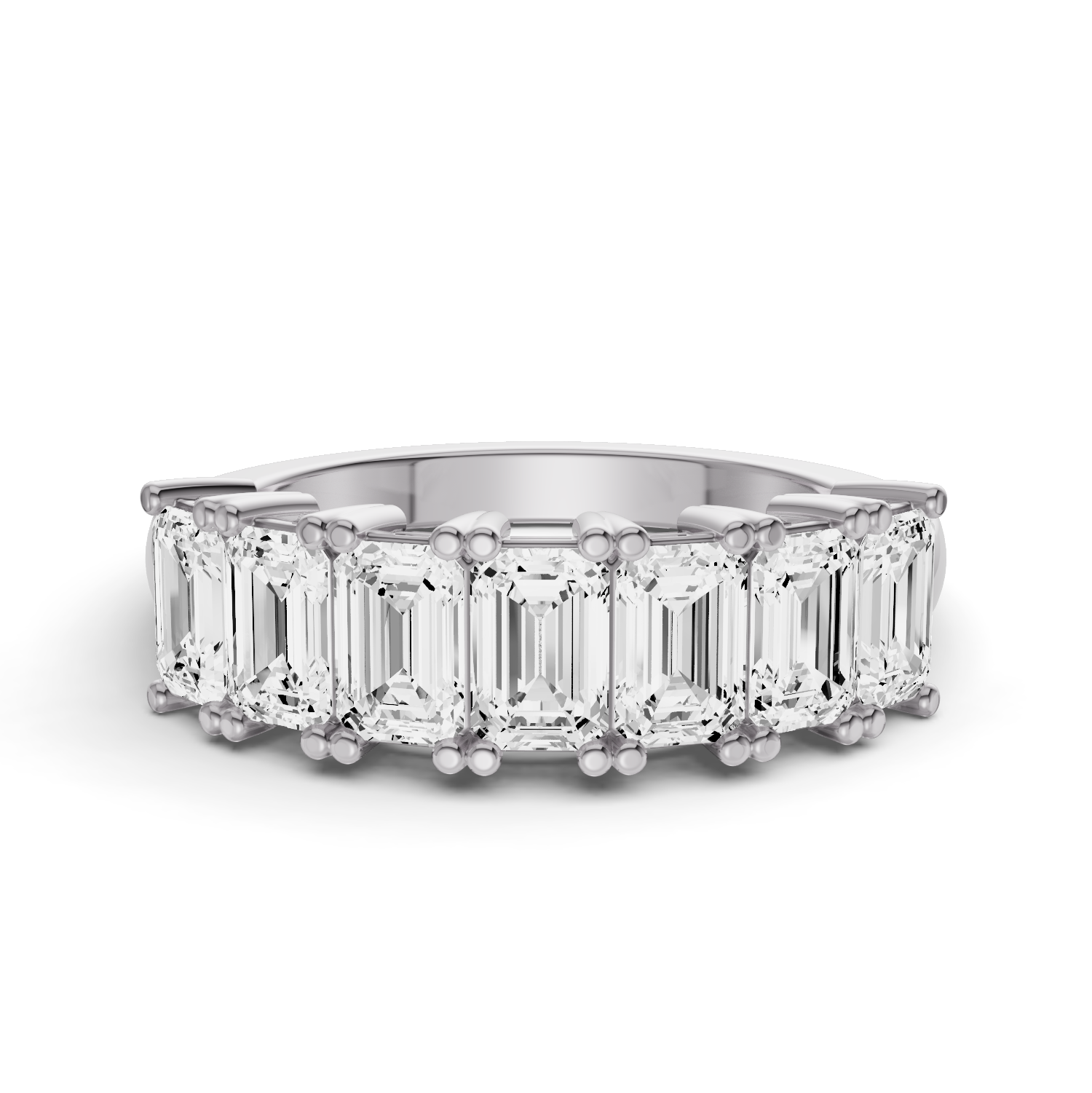 LG EM - Seven Stone Basket Setting Ring