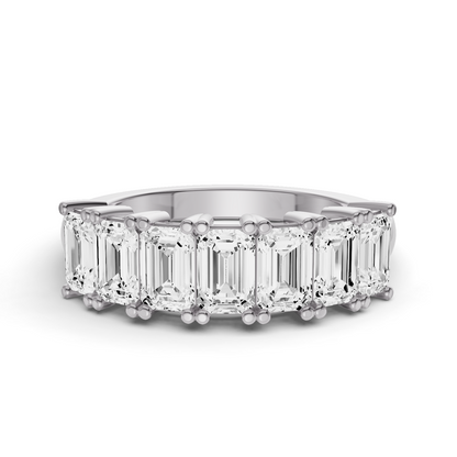 LG EM - Seven Stone Basket Setting Ring