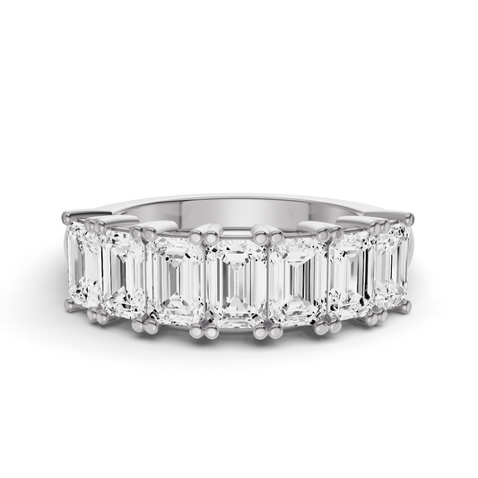 LG EM - Seven Stone Basket Setting Ring