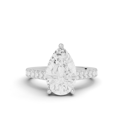 Bridal Classic Cathedral Style Ring - Dia On Shank PG48