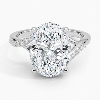 Chamise Hidden Halo Diamond Ring