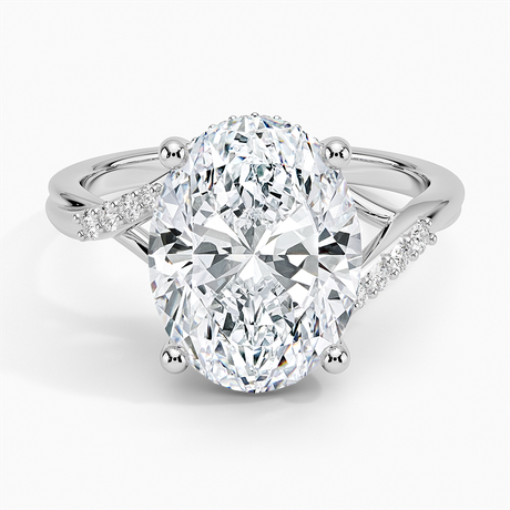 Chamise Hidden Halo Diamond Ring