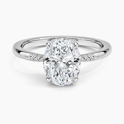Laurel Engraved Ring