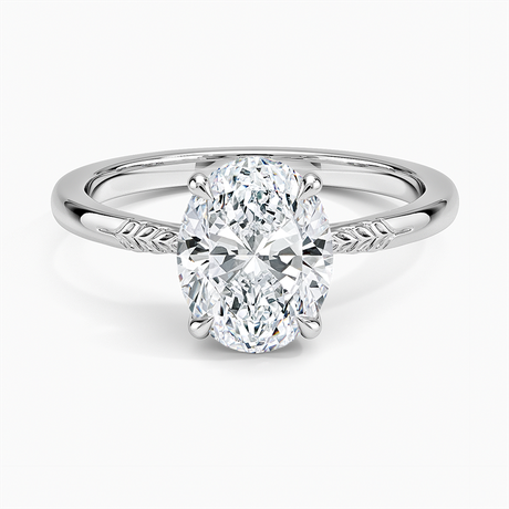 Laurel Engraved Ring