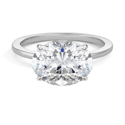 Morgan East-West Solitaire Ring