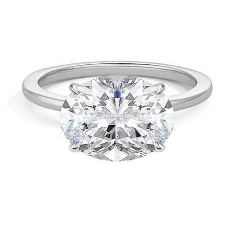 Morgan East-West Solitaire Ring