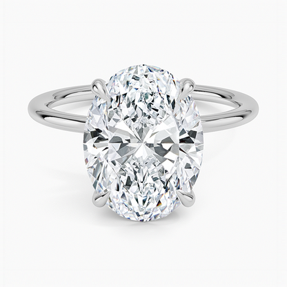 Entwined Solitaire Ring