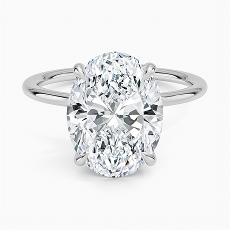 Entwined Solitaire Ring