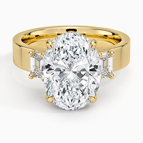 Peyton Emerald Cut Three Stone Diamond Ring (1/2 ct. tw.)