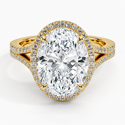 Fortuna Halo Diamond Ring (1/2 ct. tw.)