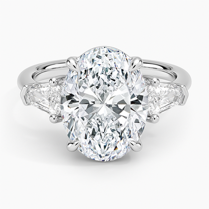 Shield Cut Three Stone Diamond Ring (1/2 ct. tw.)
