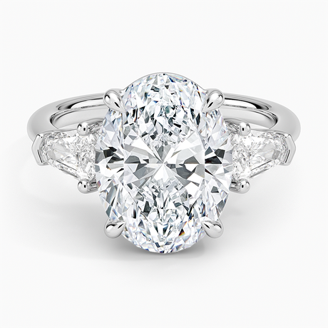 Shield Cut Three Stone Diamond Ring (1/2 ct. tw.)