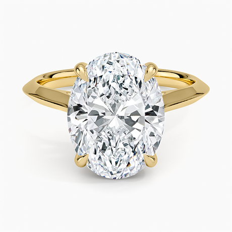 Piper Knife Edge Solitaire Ring