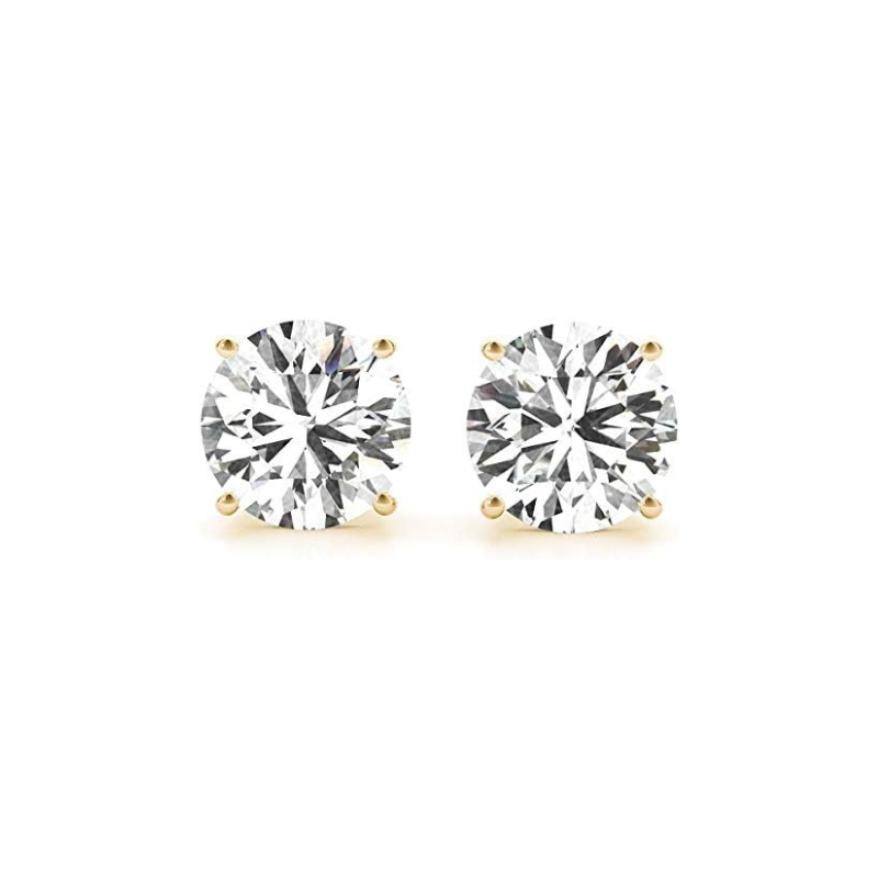 4Kt Gold Lab Grown Diamond Earrings