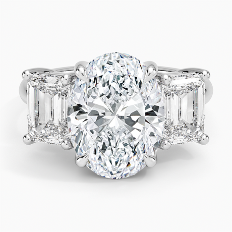 Luxe Rhiannon Three Stone Diamond Ring (1 1/10 ct. tw.)