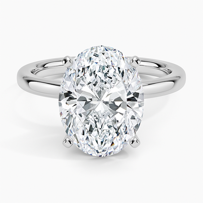 Comfort Fit 2mm Solitaire Ring