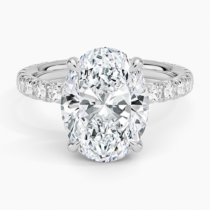 Olympia Three-Quarter Coverage Diamond Ring