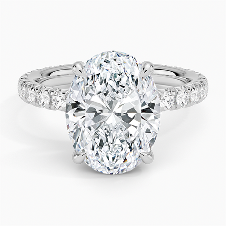 Olympia Three-Quarter Coverage Diamond Ring