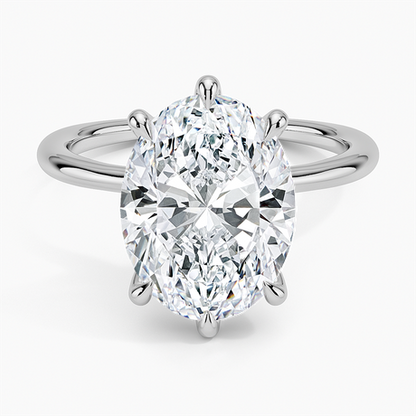 Freesia Six-Prong Solitaire Ring