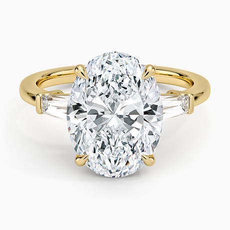 Symphony Tapered Baguette Three Stone Diamond Ring (1/2 ct. tw.)
