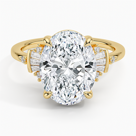Daphne Art Deco Ring (1/8 ct. tw.)