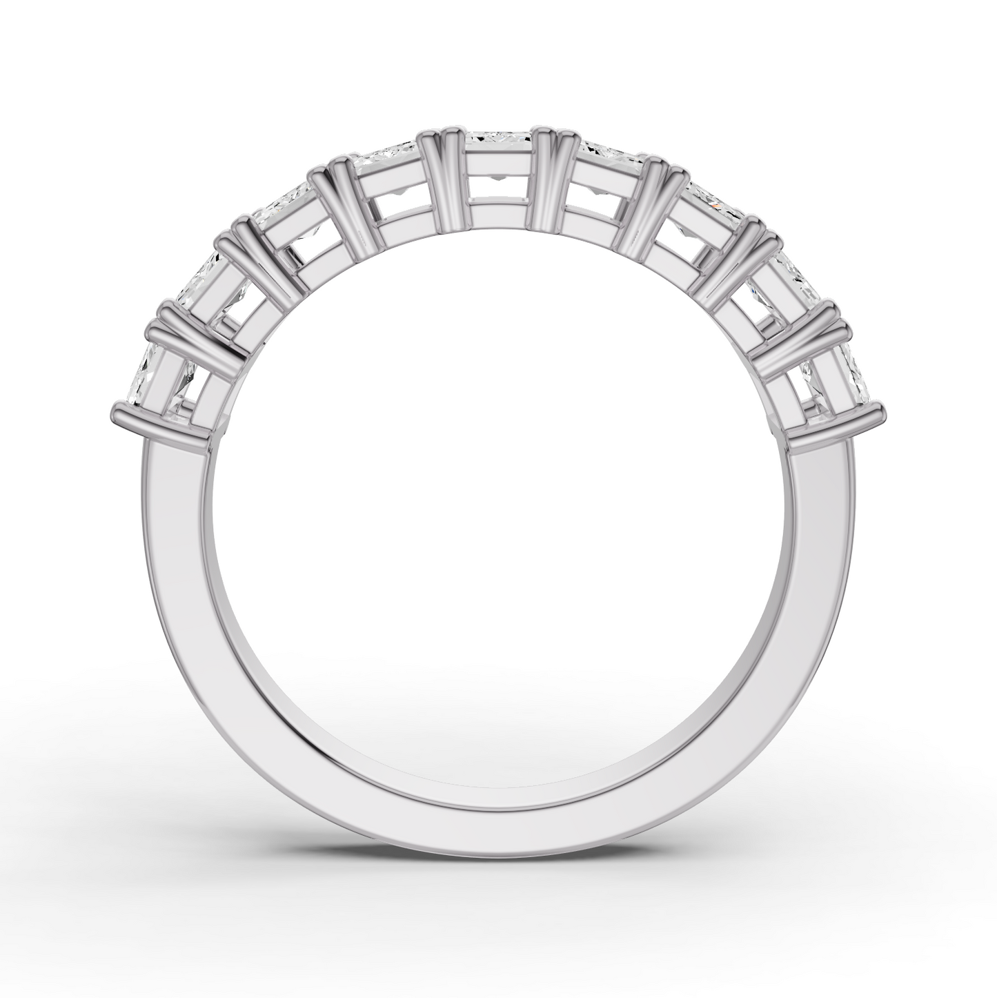 LG EM - Nine Stone Basket Setting Ring