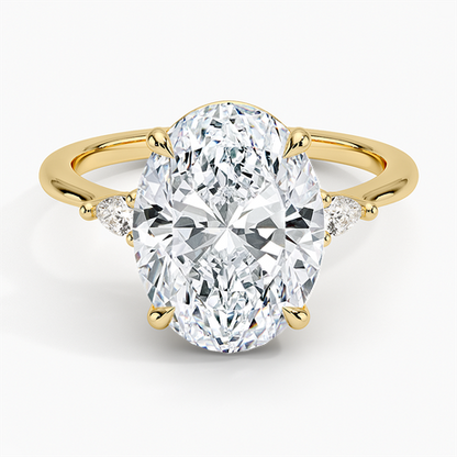 Aria Three Stone Diamond Ring (1/10 ct. tw.)