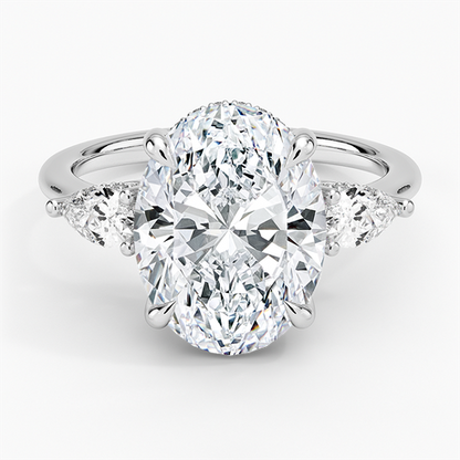 Adorned Opera Three Stone Diamond Ring (1/2 ct. tw.)