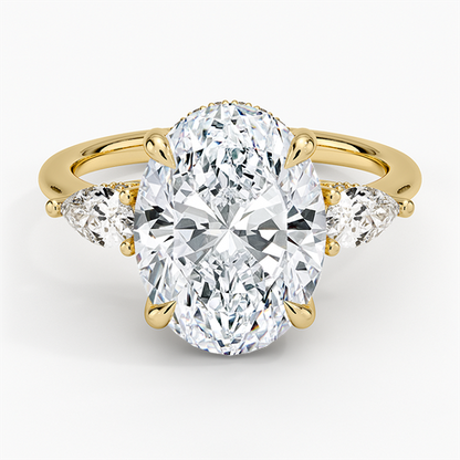 Adorned Opera Three Stone Diamond Ring (1/2 ct. tw.)