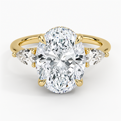 Adorned Opera Three Stone Diamond Ring (1/2 ct. tw.)