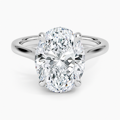 2mm Provence Solitaire Ring